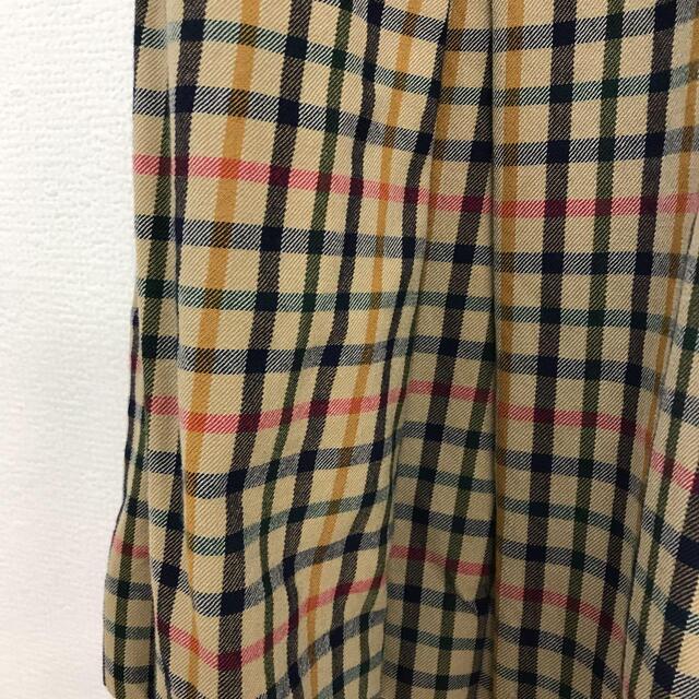 DAKS(ダックス)のvintage DAKS classic check skirt  k レディースのスカート(ひざ丈スカート)の商品写真