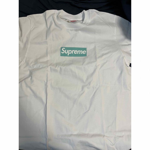 Supreme(シュプリーム)の早い者勝ちSupreme Tiffany & Co Box Logo Tee  メンズのトップス(Tシャツ/カットソー(半袖/袖なし))の商品写真