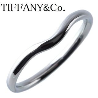 ティファニー(Tiffany & Co.)のティファニー カーブドリング 19号～19.5号 PT950【9756】(リング(指輪))