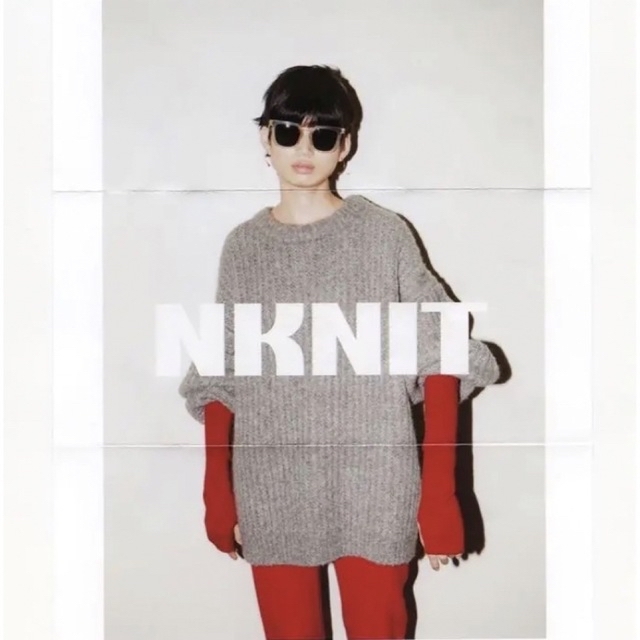 nknit オーバーサイズニット1 ブラウン - ニット/セーター
