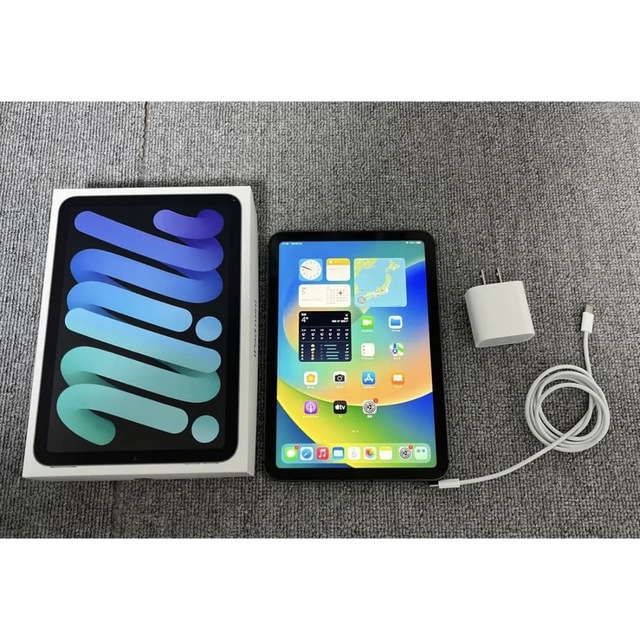 iPhoneケア➕有★iPad mini 6 Wi-Fi + Cellular 64GB