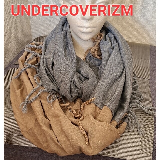 レア UNDERCOVERIZMアンダーカバーイズム大判ストール