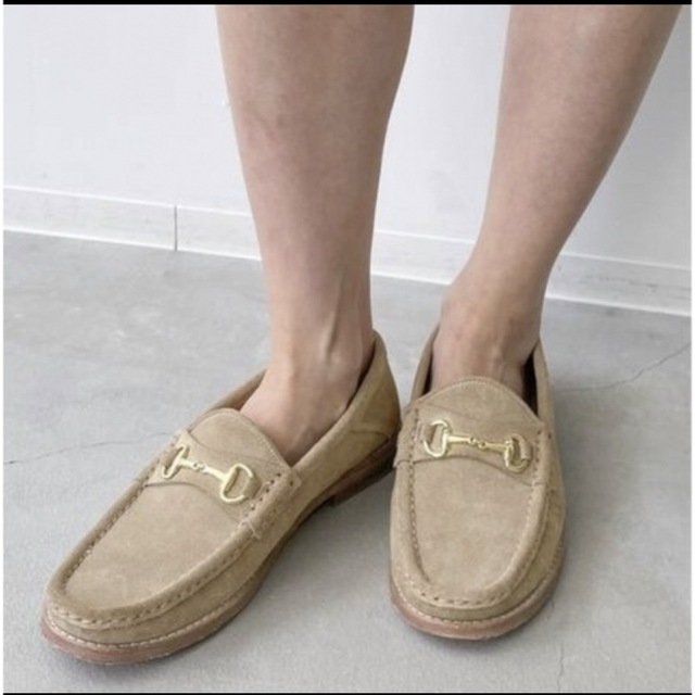 CAMINANDOカミナンドSuede Leather Bit Loafers