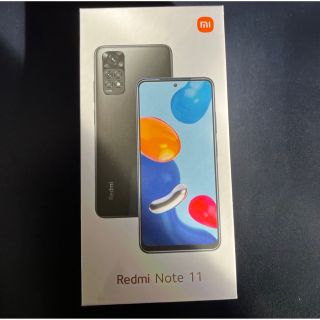 アンドロイド(ANDROID)の新品未開封 Redmi Note 11 star blue(スマートフォン本体)