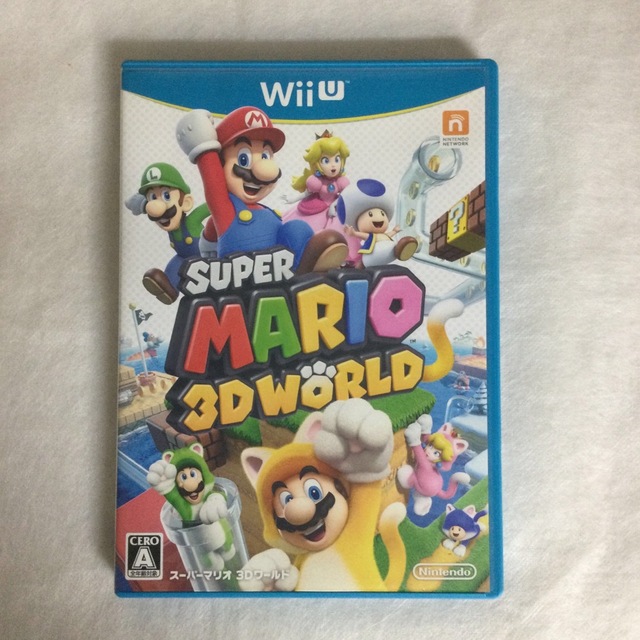 Wii U(ウィーユー)の「スーパーマリオ 3Dワールド」Wii U　KR0510 エンタメ/ホビーのゲームソフト/ゲーム機本体(家庭用ゲームソフト)の商品写真