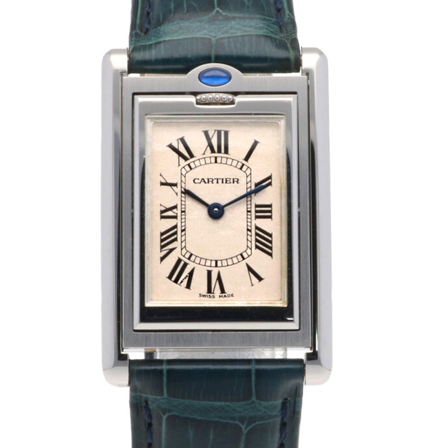 Cartier - カルティエ CARTIER タンクバスキュラントSM 腕時計 ステンレススチール  中古
