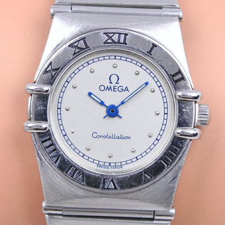 オメガ OMEGA 腕時計 レディース 123.15.24.60.55.006 コンステレーション クオーツ ホワイトシェルxシルバー アナログ表示