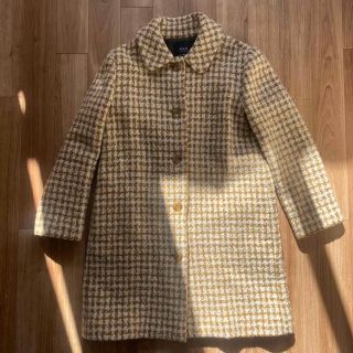 【美品】A.P.C. アーペーセー チェック柄スタンドカラーコート　ジャケット