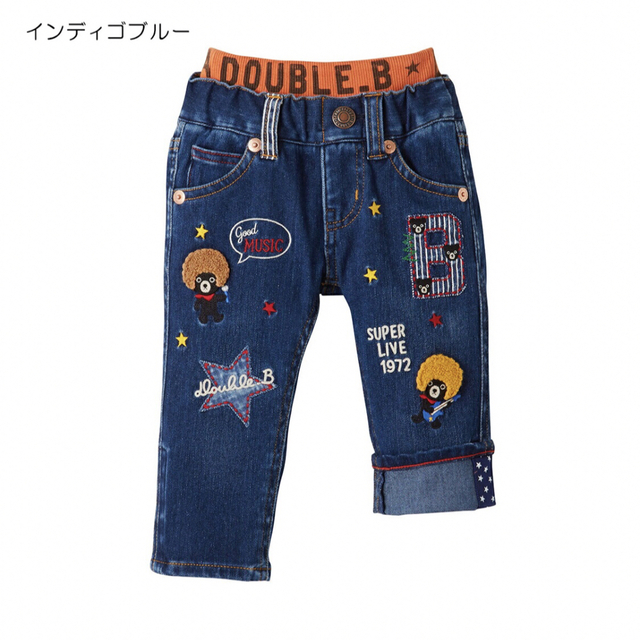 半額SALE☆ 美品 ミキハウス DOUBLE.B アフロヘアー 半袖Tシャツ ilam.org