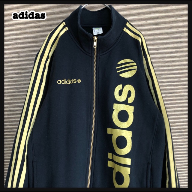 adidas - 【アディダス】トラックジャケット ジャージ 刺繍ロゴ 三本線