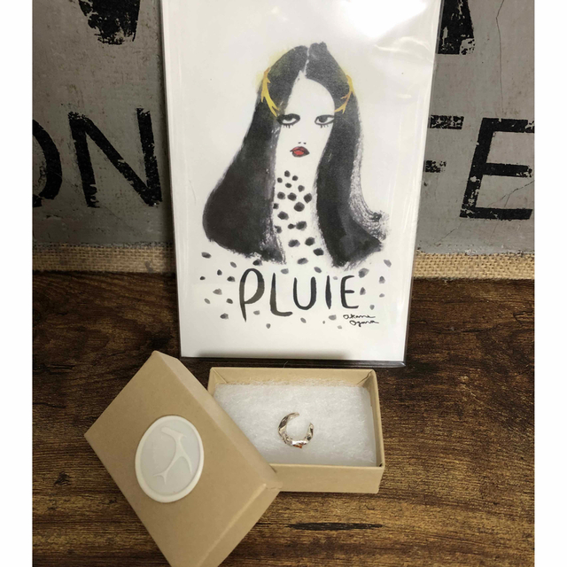 PLUIE(プリュイ)のPLUIE プリュイ　グレイシャー　イヤーカフ　オレンジGEM付き レディースのアクセサリー(イヤーカフ)の商品写真