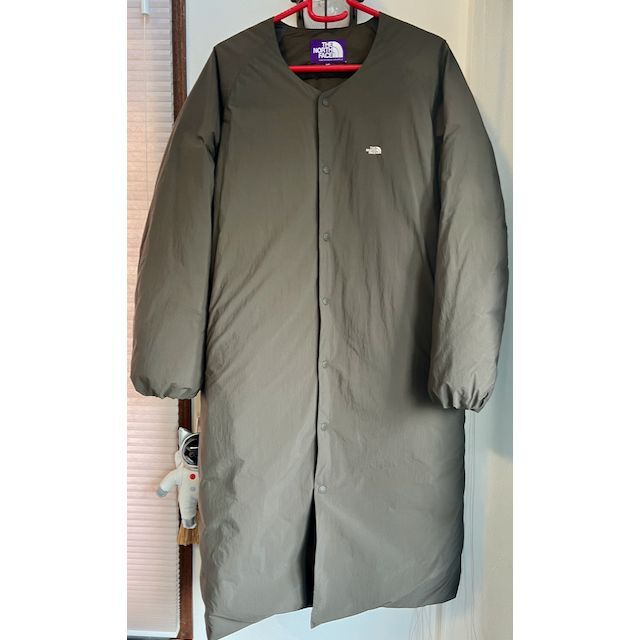 美品 THE NORTHFACE ノースフェイス ノーカラー ダウンコート現品のみ⑥購入