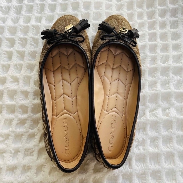 COACH バレーシューズ　BENNI FLAT US7.5C 4