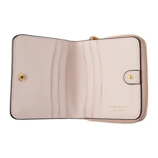 新品 ケイトスペード kate spade 長財布 カラーブロック ジップ アラウンド コンチネンタル ウォレット ペールドッグウッドマルチ