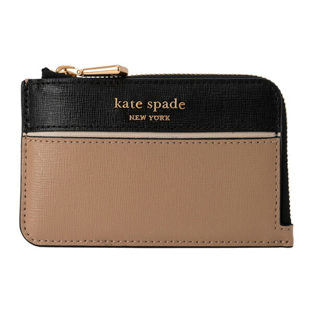 新品 ケイトスペード kate spade カードケース カラーブロック ジップ ...