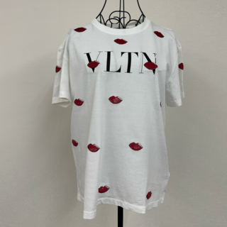 ヴァレンティノ(VALENTINO)のVALENTINOリップスパンコール　Tシャツ(Tシャツ(半袖/袖なし))