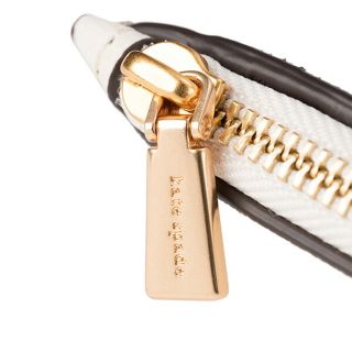 kate spade ケイティ クロコエンボス バイフォールド フラップ 折財布