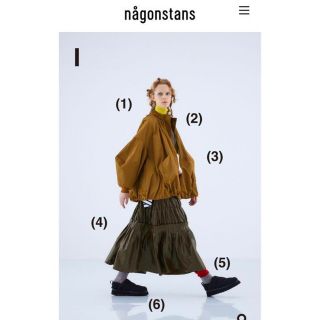 ナゴンスタンス(nagonstans)のnagonstans ナゴンスタンス サークルブルゾン(ブルゾン)