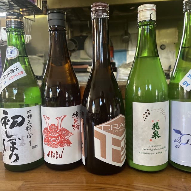 日本酒　四合瓶　正月特売　１２月製造楽器政宗　川中島など