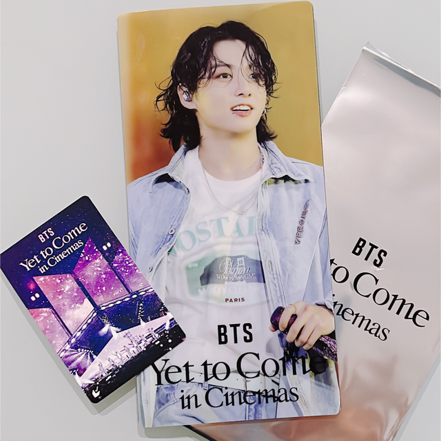 BTS Yet to Comeムビチケ＋特典チケットホルダー　ジョングク グク