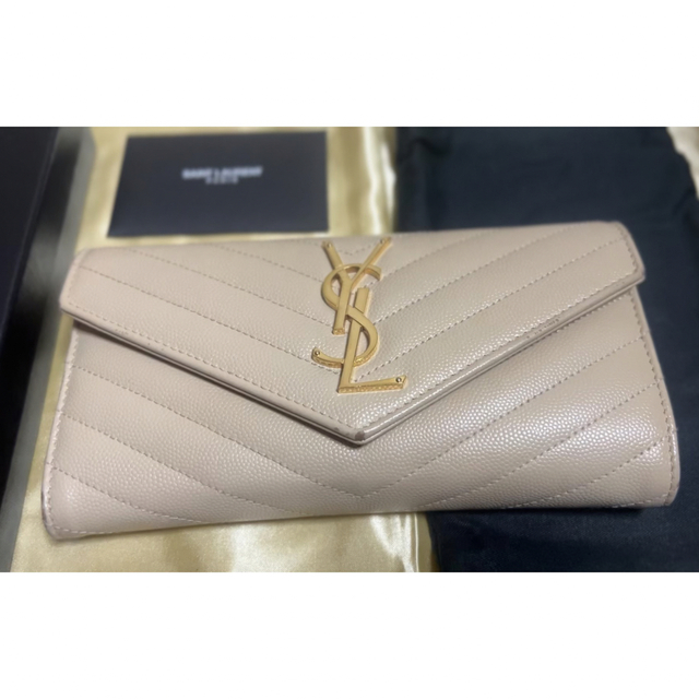 Saint Laurent(サンローラン)の【正規品】美品✨Saint Laurent 長財布 レディースのファッション小物(財布)の商品写真