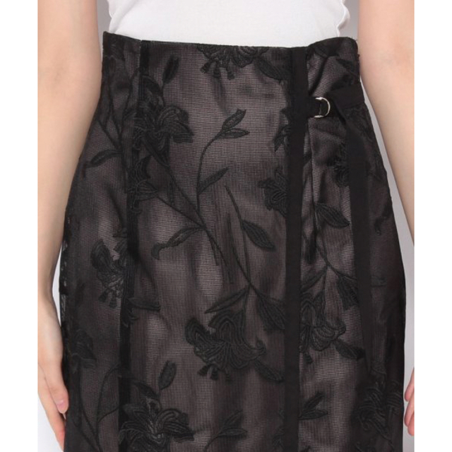 Rirandture(リランドチュール)のリランドチュール メッシュ刺繍スカート レディースのスカート(ロングスカート)の商品写真