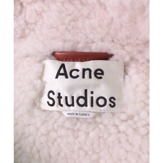 Acne Studios(アクネストゥディオズ)のAcne Studios アクネストゥディオズ ライダース 34(XS位) 茶 【古着】【中古】 レディースのジャケット/アウター(ライダースジャケット)の商品写真