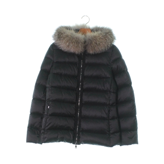 都内で MONCLER 【古着】【中古】 黒 3(L位) ダウンジャケット/ダウン