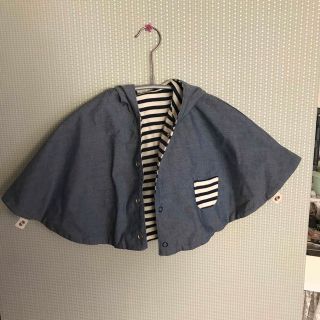 プティバディ(petibuddy)のビームス　幼児服フード付きリバーシブルマント(ジャケット/コート)