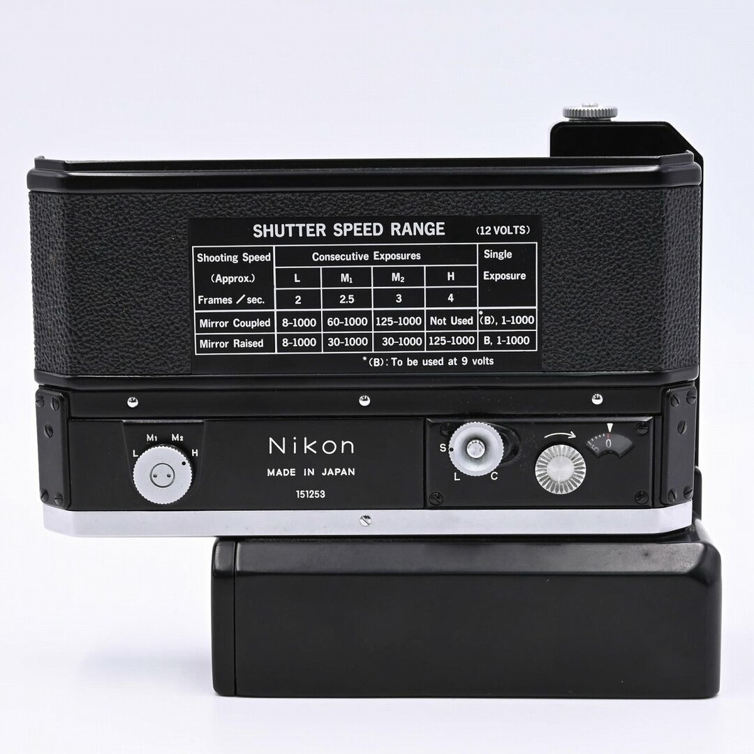 Nikon - Nikon F-36 F用モータードライブ バッテリーパック付の Nikon - Nikon F-36 F用モータードライブ バッテリーパック付の