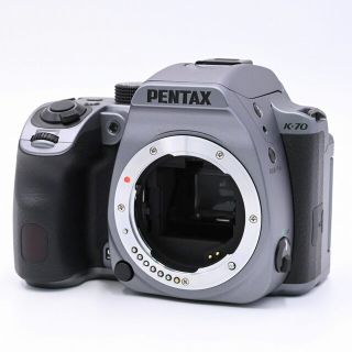 ペンタックス(PENTAX)のPENTAX K-70 ボディ シルキーシルバー(デジタル一眼)