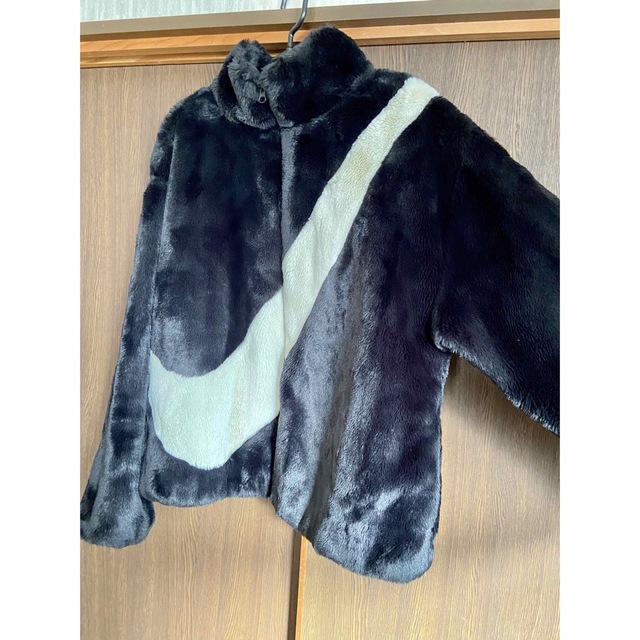 未使用!!NIKE ナイキ フェイクファー ジャケット ボア アウター-