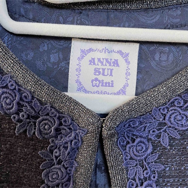 ANNA SUI mini(アナスイミニ)のいちご大福様専用　ボレロジャケットのみ キッズ/ベビー/マタニティのキッズ服男の子用(90cm~)(ドレス/フォーマル)の商品写真