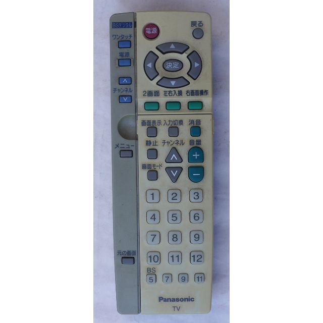 Panasonic テレビ用リモコン EUR511453