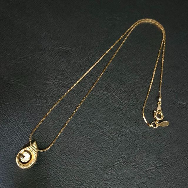 希少【美品】GIVENCHY ジバンシー ネックレス ゴールド Gロゴ ストーン