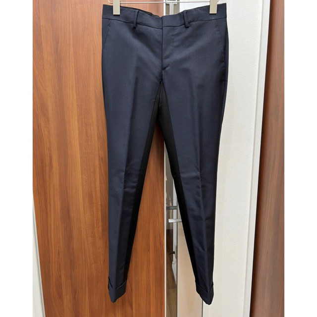 Hermes(エルメス)のエルメス2015-16AW新品未使用 ネイビー タキシード 定価80万 スーツ メンズのスーツ(セットアップ)の商品写真