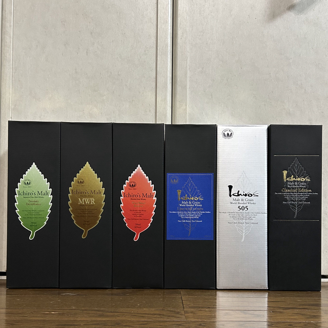 宅配便配送 『6本セット』 イチローズモルト リーフシリーズ