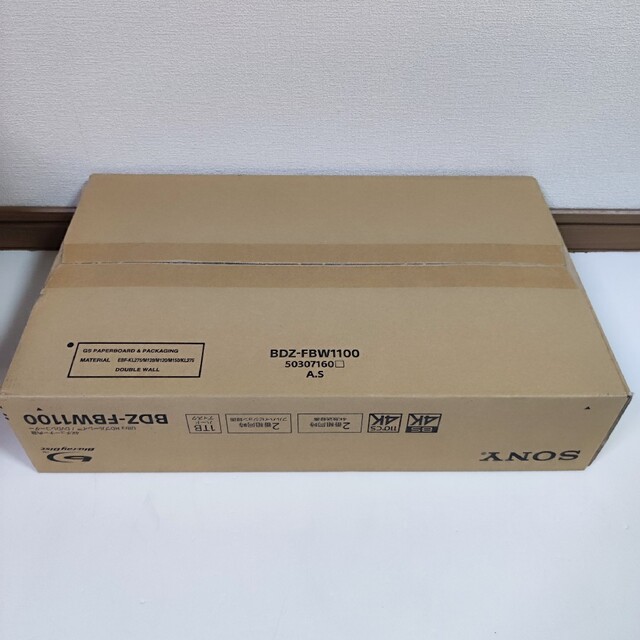 激安/新作 - SONY 新品未開封 ソニー 保証書・納品書付 BDZ-FBW1100 激安/新作 - SONY 新品未開封 ソニー 保証書・納品書付 BDZ-FBW1100