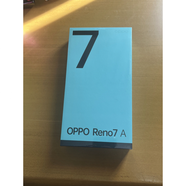 oppo reno 7a 新品未開封 スマホ/家電/カメラのスマートフォン/携帯電話(スマートフォン本体)の商品写真