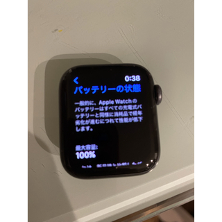 Apple Watch SE 40mm 美品　スペースグレイ(腕時計(デジタル))