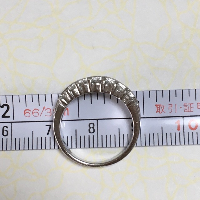 ダイヤモンド　pt900 1.06カラット　リング レディースのアクセサリー(リング(指輪))の商品写真