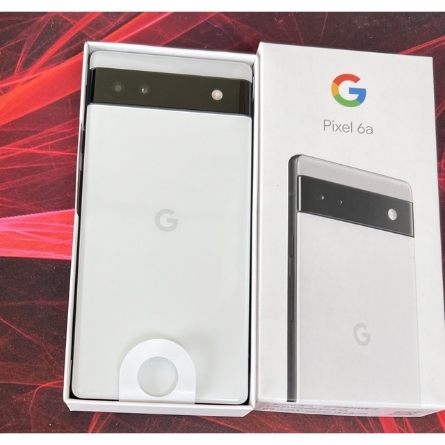 未使用 au Google Pixel 6a Chalk 128GB 白黒 3台 クラシック www