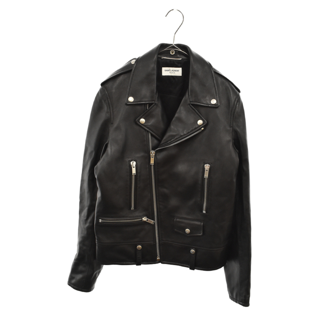 【日本産】 PARIS LAURENT SAINT - Laurent Saint サンローランパリ ブラック Y5YA2 484284 レザージャケット ダブルライダースジャケット レザー L01 19AW ライダースジャケット 【日本産】 PARIS LAURENT SAINT - Laurent Saint サンローランパリ ブラック Y5YA2 484284 レザージャケット ダブルライダースジャケット レザー L01 19AW ライダースジャケット