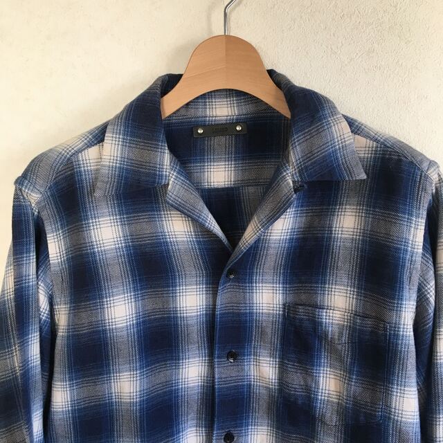 キムタク着　マインデニム　Ombre Check Flannel RF