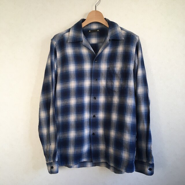 キムタク着　マインデニム　Ombre Check Flannel RF