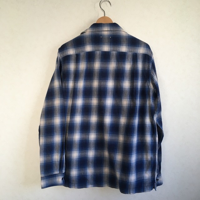 MINEDENIM　マインデニム　Ombre Check Flannel シャツ