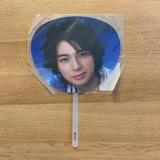 アラシ(嵐)の嵐　松本潤　ミニうちわ(アイドルグッズ)