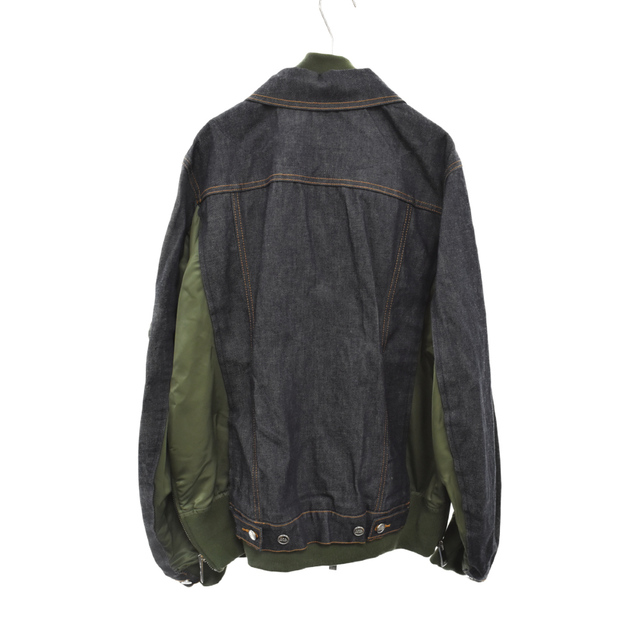sacai - Sacai サカイ 21SS ×A.P.C BLOUSON EIM Denim MA-1 Jacket