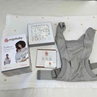 エルゴベビー(Ergobaby)の【chiiiii様　専用】エンブレースメッシュ＋おくるみガーゼセット☆(抱っこひも/おんぶひも)