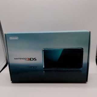 ニンテンドー3DS(ニンテンドー3DS)のニンテンドー3DS アクアブルー 付属品あり☆彡(携帯用ゲーム機本体)